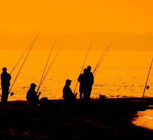 Image: Fishermen on boat. Business to business clients of WISH Creative.